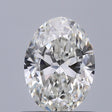 0.59 carat Oval diamond H VVS2 