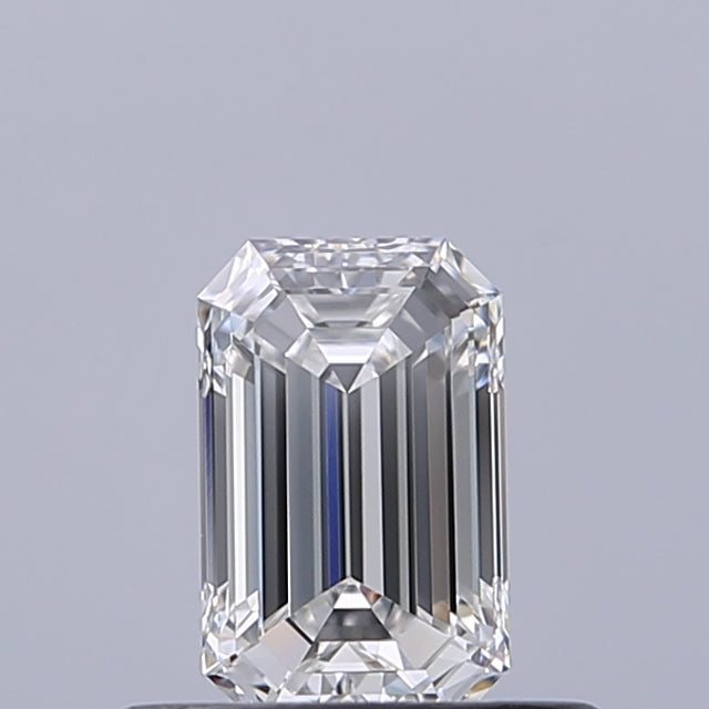 0.42 carat Emerald diamond F VVS1 