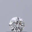 0.19 carat Round diamond F VVS2 Excellent