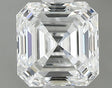 0.81 carat Asscher diamond E VS2 
