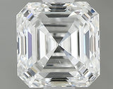 0.81 carat Asscher diamond E VS2 