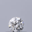 0.19 carat Round diamond D VVS1 Excellent