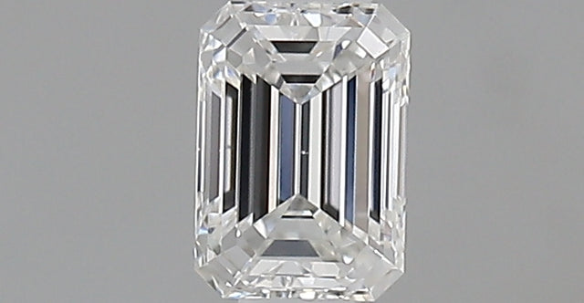 0.33 carat Emerald diamond E  VS1 