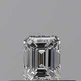 0.23 carat Emerald diamond D  VVS2