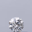 0.21 carat Round diamond D IF Excellent