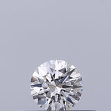 0.21 carat Round diamond D IF Excellent