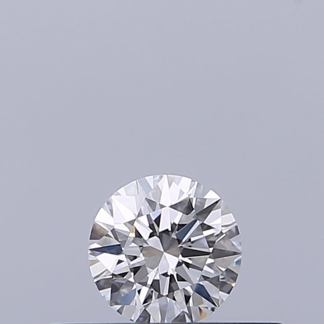 0.21 carat Round diamond D IF Excellent