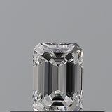 0.24 carat Emerald diamond E  VVS1