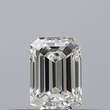 0.25 carat Emerald diamond F  VVS2