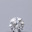 0.18 carat Round diamond E VVS2 Excellent
