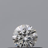 0.21 carat Round diamond E IF Excellent