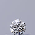 0.19 carat Round diamond E VVS2 Excellent