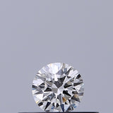 0.19 carat Round diamond E VVS2 Excellent