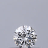 0.19 carat Round diamond E IF Excellent