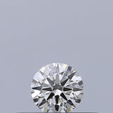 0.18 carat Round diamond F VVS1 Excellent
