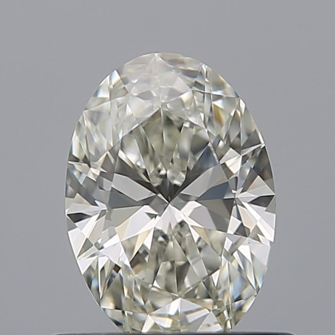 0.55 carat Oval diamond H VVS2 VeryGood