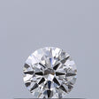 0.28 carat Round diamond D IF Excellent