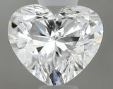 0.40 carat Heart diamond D  SI1 Very good