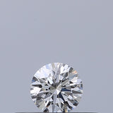 0.18 carat Round diamond D VVS2 Excellent