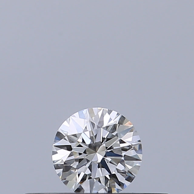 0.18 carat Round diamond D VVS2 Excellent