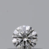 0.19 carat Round diamond E  VVS1 Excellent