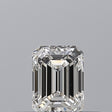 0.23 carat Emerald diamond F IF 