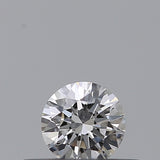 0.19 carat Round diamond F  VVS2 Excellent