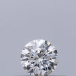 0.22 carat Round diamond D VVS1 Excellent