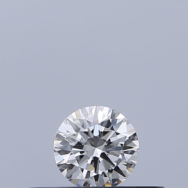 0.18 carat Round diamond E IF Excellent