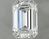 1.00 carat Emerald diamond G  VVS2 Very good