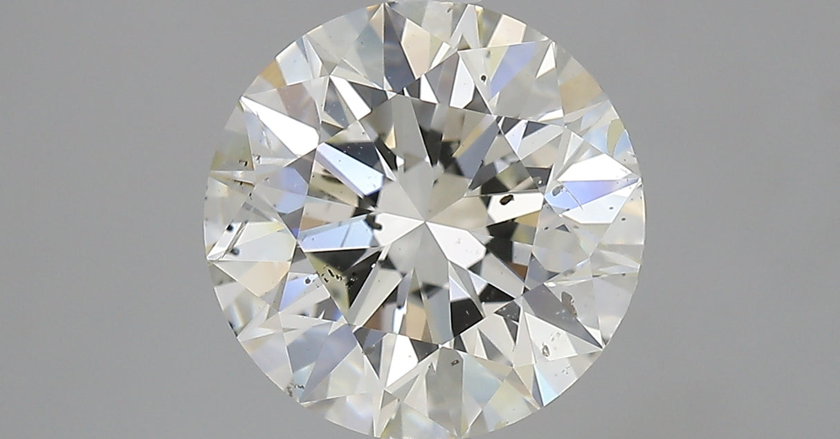 3.01 carat Round diamond J SI2 Excellent