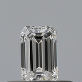 0.23 carat Emerald diamond D  VVS1