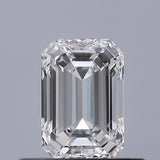 0.50 carat Emerald diamond E VVS2 