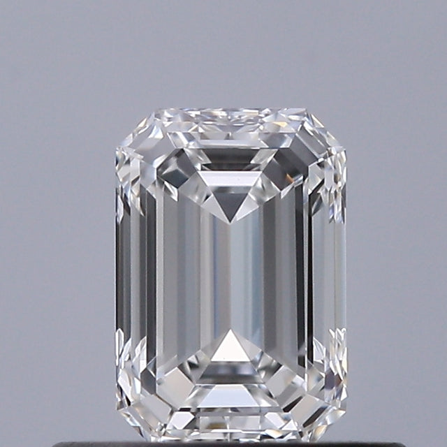 0.50 carat Emerald diamond E VVS2 