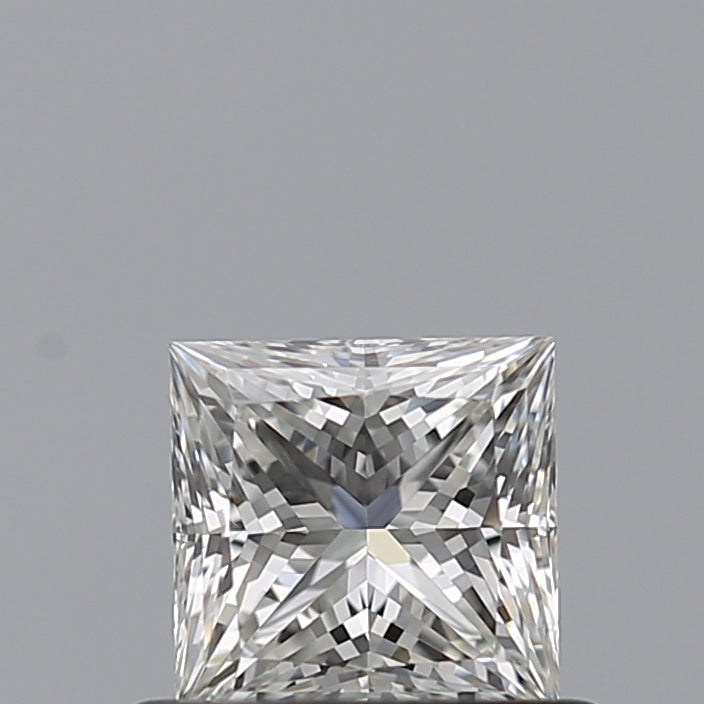 0.50 carat Princess diamond F VVS2 Excellent