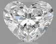 0.40 carat Heart diamond E IF 
