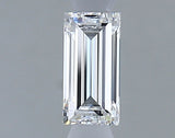 0.42 carat Baguette diamond E VVS1 