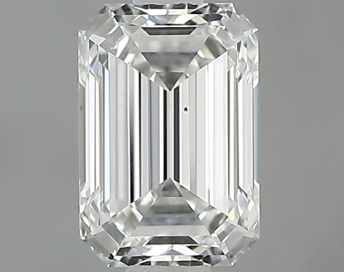 0.81 carat Emerald diamond F VS2 