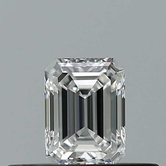 0.26 carat Emerald diamond E VVS1 