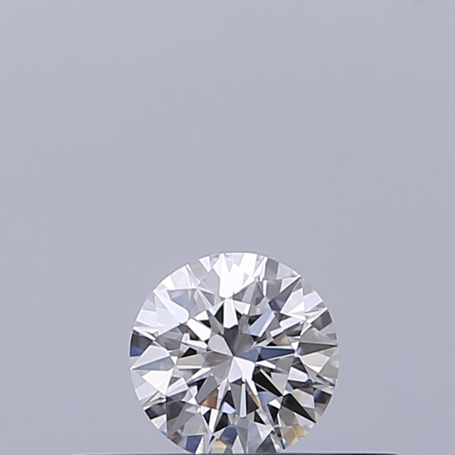 0.19 carat Round diamond D VVS1 Excellent