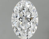 0.80 carat Oval diamond D SI1 