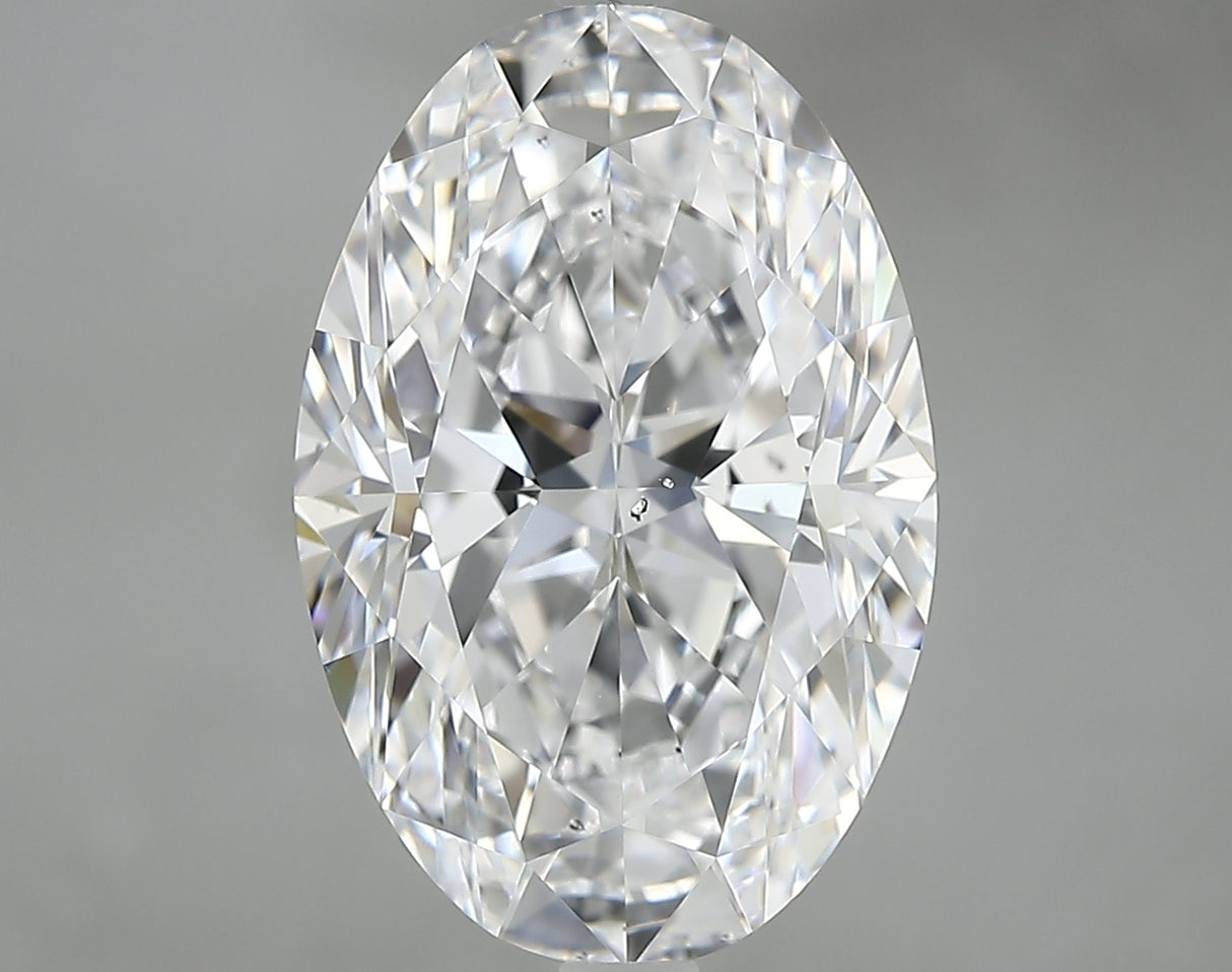 5.02 carat Oval diamond D SI1 