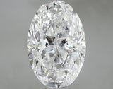 5.02 carat Oval diamond D SI1 