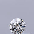 0.21 carat Round diamond F VVS1 Excellent