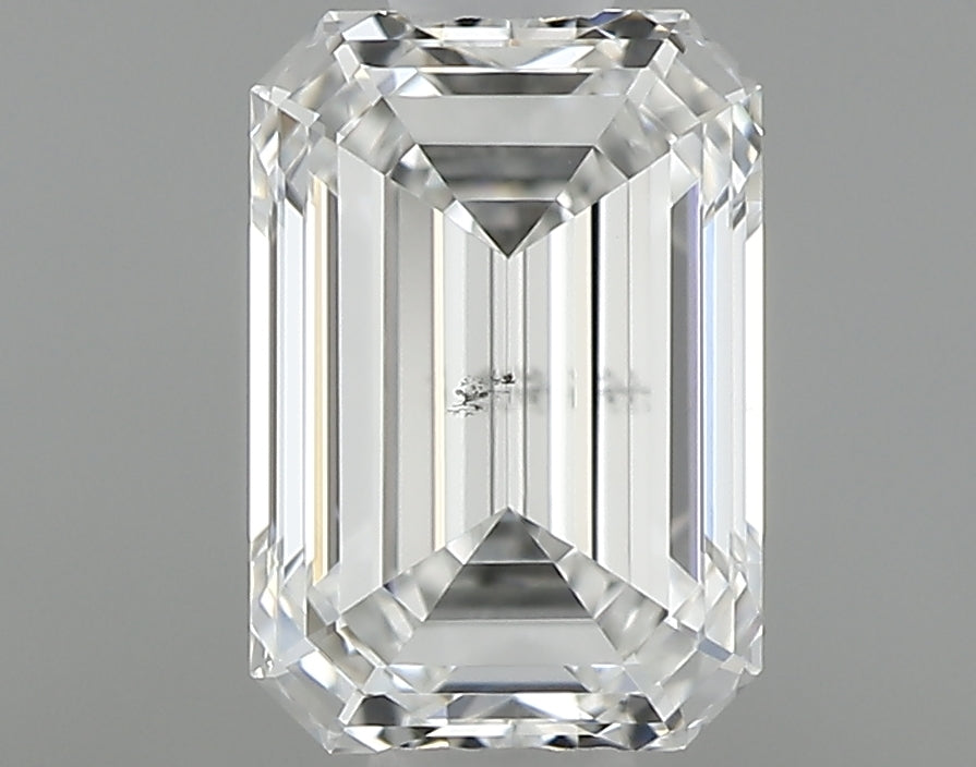 0.51 carat Emerald diamond F SI1 