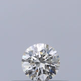 0.19 carat Round diamond F VVS1 Excellent