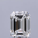 0.72 carat Emerald diamond F IF 