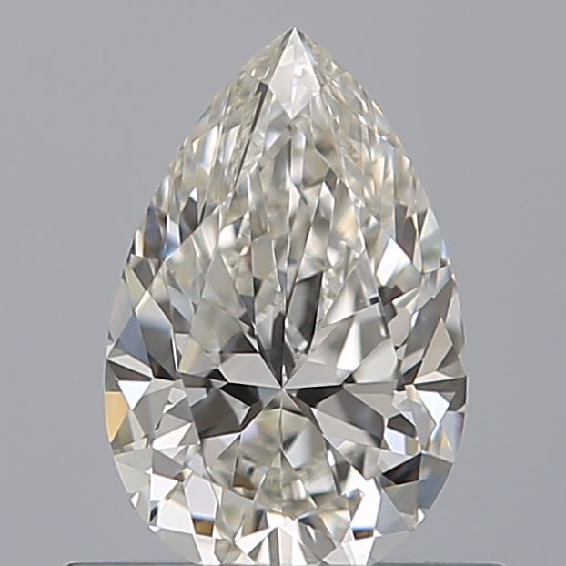 0.54 carat Pear diamond H VVS2 