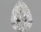 0.35 carat Pear diamond G IF 