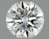 0.57 carat Round diamond I VVS2 Excellent